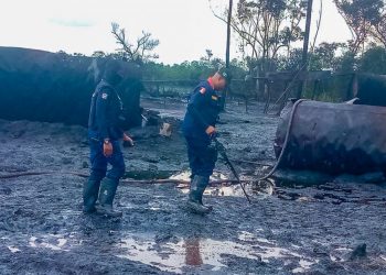 NSCDC bursts five illegal refineries, arrests two suspects in Delta State
