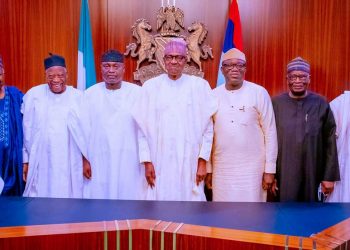 Buhari receives Ekiti gov-elect, says things getting better with APC