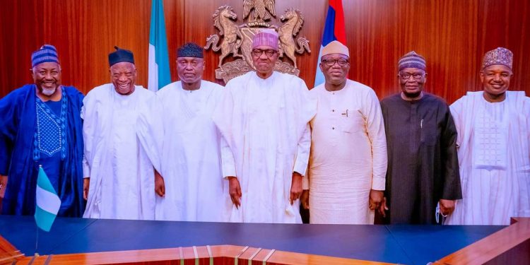Buhari receives Ekiti gov-elect, says things getting better with APC