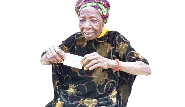 Whoever manipulates Ekiti election will become invalid for life –105-year-old voter
