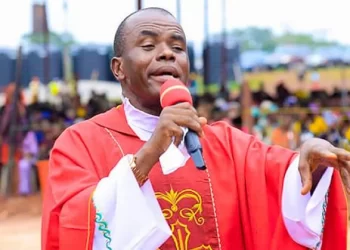 Desist from attacking my bishop, Mbaka warns followers