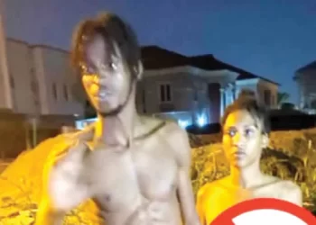 Lagos lovers under drug influence strip naked, attempt suicide