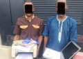 Police arrest forgers of vehicle registration documents
