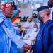 Tinubu Shakes Osinbajo After Emerging Winner Of APC Primaries (Photos)