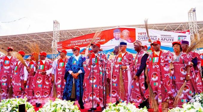 Ekiti 2023: TINUBU and others Herald support for APC gubernatorial candidate