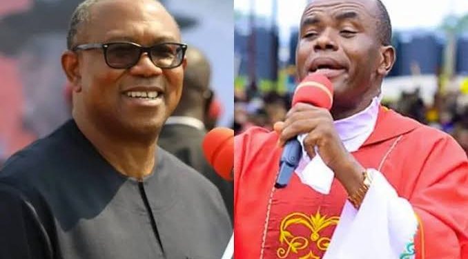 ‘You are fully on your own’: Catholic Church reacts, disowns Fr Mbaka for attacking Peter Obi