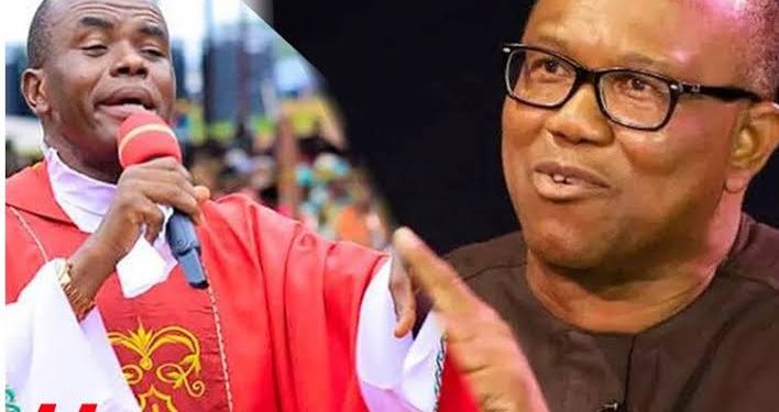 Stingy man: Fr. Mbaka apologizes to Peter Obi