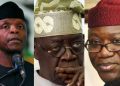 Tinubu, osibajo, Fayemi and others abandon campaign to visit owo victims
