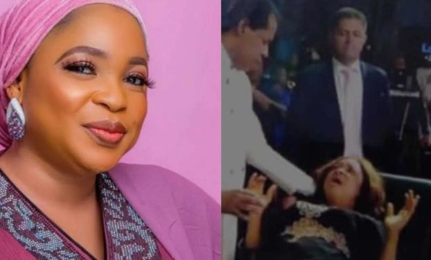 Finally, Kemi Afolabi react after she was accused of disowning her religion for healing at Christ Embassy