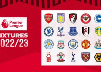 2022-2023 season: premier league releases fixtures