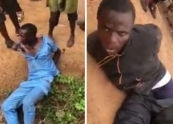 Two Suspected Motorcycle Thieves Set Ablaze In Ibadan