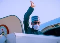 Amid convoy, Kuje attacks, Buhari jets out again