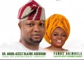 Akindele, Jandor’s running mate, promises women better deal