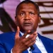 Dangote now 63rd, as Elon Musk tops 100 billionaires’ ranking