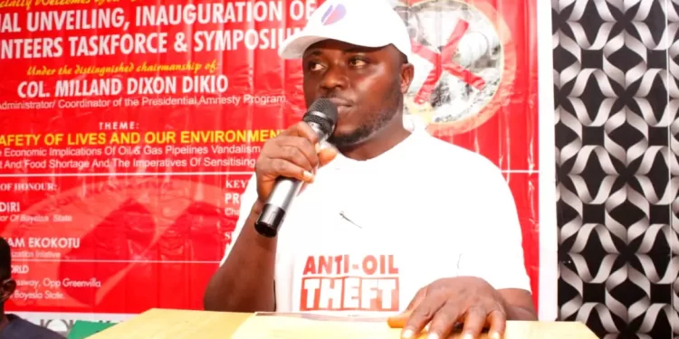 Anti-Oil Theft Sensitisation Initiative unveils volunteers, tasks FG on environment