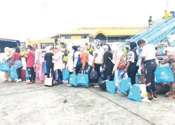30 children, 144 Libya returnees arrive Nigeria