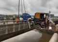 Lagos-Ibadan: Trailer crash, road repair cause traffic