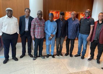 PICTORIAL: Obasanjo, Wike, Obi, others meet in London