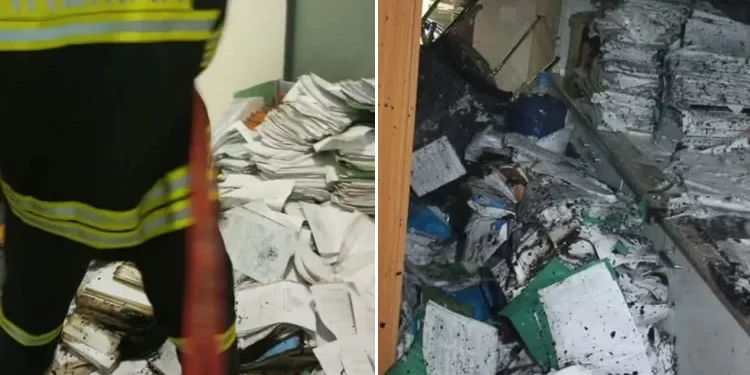 Fire engulfs National Assembly store, destroys documents