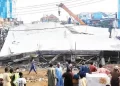 Building collapse: Ganduje visits scene, decries land use