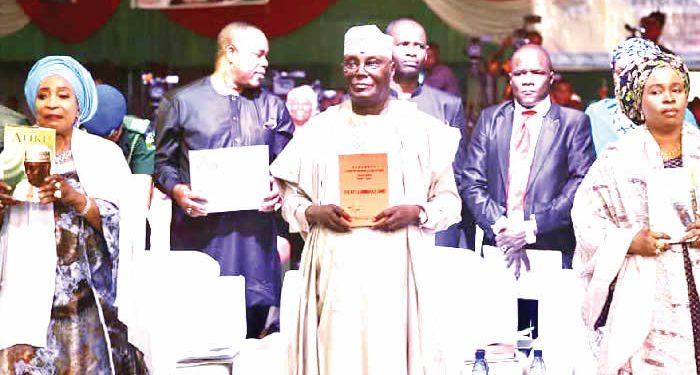 Atiku launches campaign, books, aggrieved govs boycott event