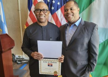 Obi conferred with honorary citizenship in US