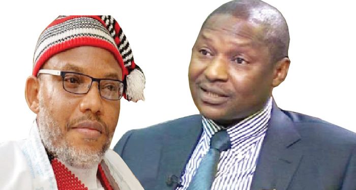 Court hears Kanu’s N20bn-suit against Malami Nov 18