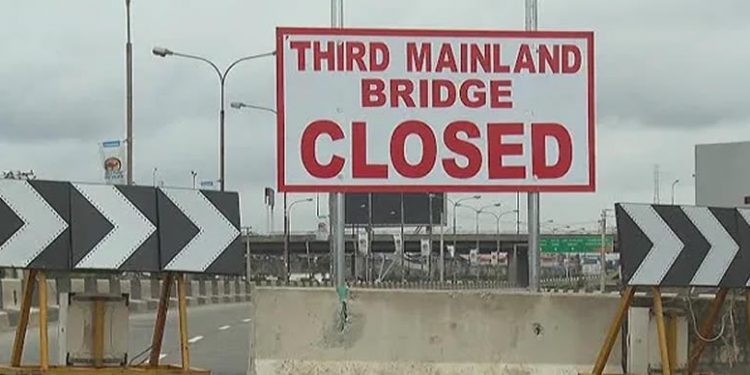 Lagos announces traffic diversion on Third Mainland Bridge