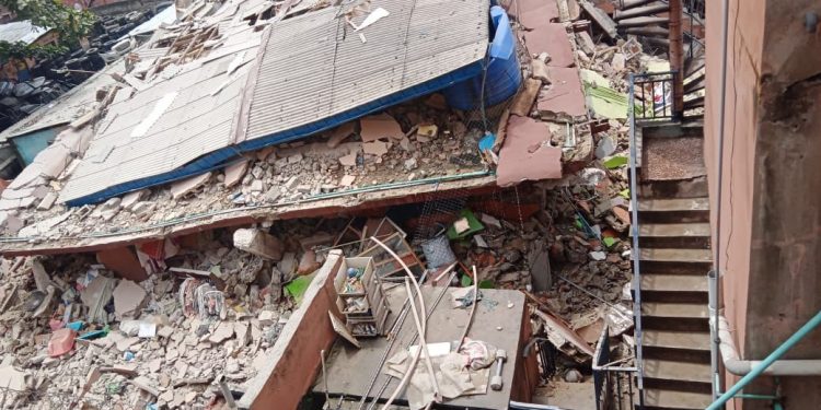 Building, road collapses attributed to faulty soil