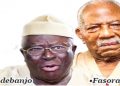 Afenifere senior chiefs to settle Fasoranti-Adebanjo row