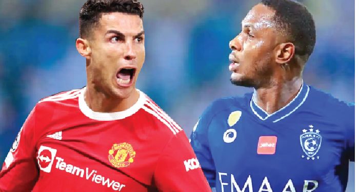 Join me in Saudi Arabia, Ighalo tells Ronaldo