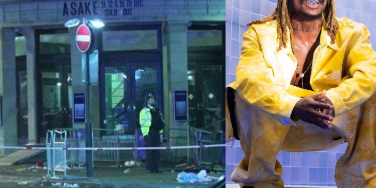 Asake condoles with family of deceased concertgoer