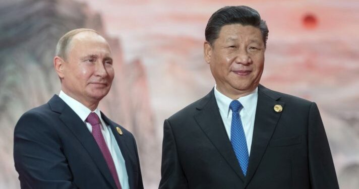 Ukraine watches anxiously as China’s president visits Russia