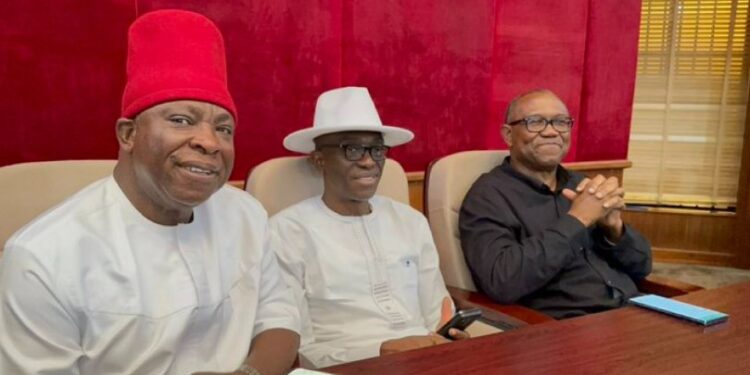 PICTORIAL: Peter Obi attends court sitting over BVAS case