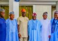 PHOTOS: Makinde, Wike, Others Visit President-elect, Tinubu In Abuja