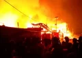 Fire razes Bodija plank market in Ibadan
