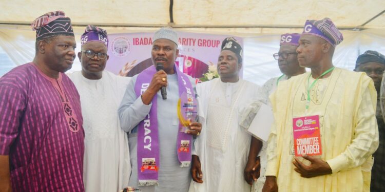 Ibadan Solidarity Group Honours Tinubu With ‘Father Of Democracy In Africa’ Award