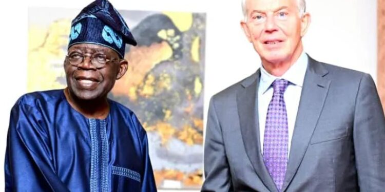 Why Tony Blair visited me — Tinubu
