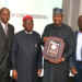 Danbatta Lifts Platinum Award for NCC’s Performance