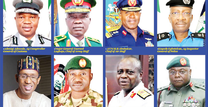 Tinubu removes security chiefs, Customs boss, appoints Ribadu, Egbetokun, others