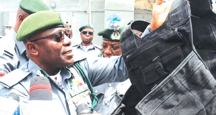 Customs intercept vehicle with smuggled bulletproof jackets, others