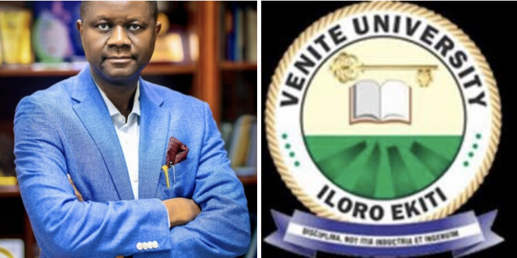 VENITE UNIVERSITY STRIKES “ACADEMIC GOLD” WITH DR OLAYINKA’S APPOINTMENT