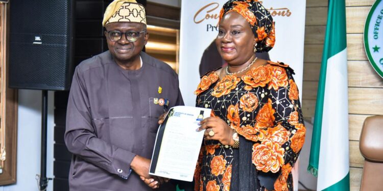 DR. YEMI-ESAN BAGS UI @75 AMBASSADOR AWARD