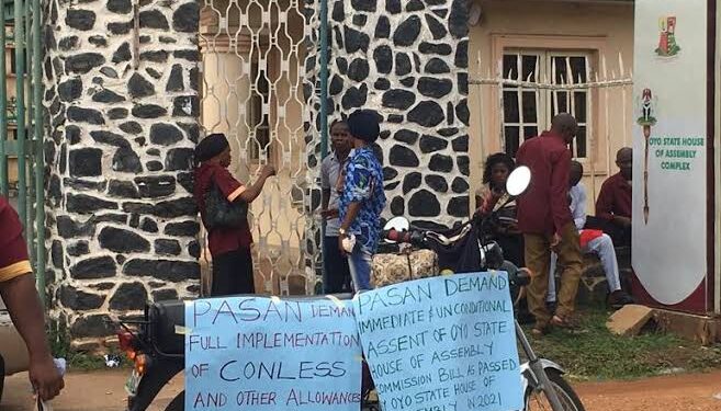 Oyo State Legislative Staff Launch Indefinite Strike, Makes Demands
