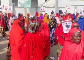 Kano Governor’s Supporters Protest in Ibadan