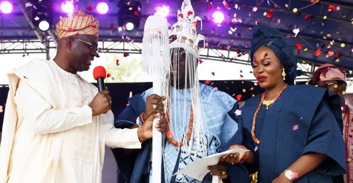 Aseyin of Iseyin Crowned as Governor Makinde Advocates Collaborative Economic Growth