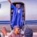 President Bola Tinubu Returns to Abuja After UN Climate Change Conference in Dubai