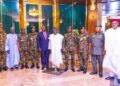 Tinubu Convenes Security Summit with Service Chiefs and National Security Adviser