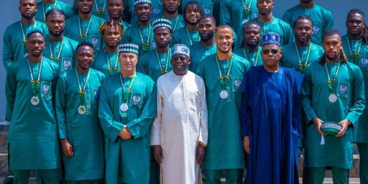 Tinubu Honors Super Eagles with National Honours Despite AFCON Loss